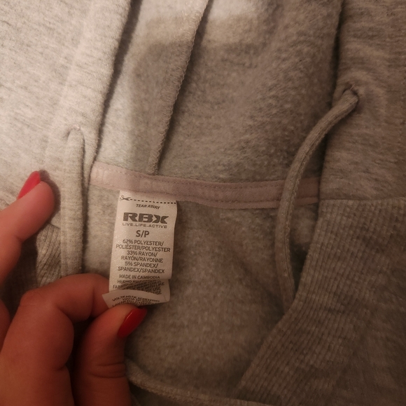 RBX Gray Classic Pullover Sweater - Picture 3 of 4